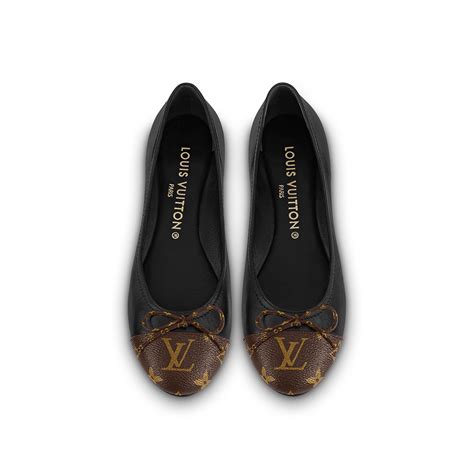 louis vuitton ballet flats size 10